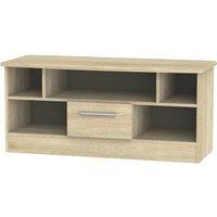 Ready Assembled Kirkhill 1 Drawer TV Unit Bardolino, Brown