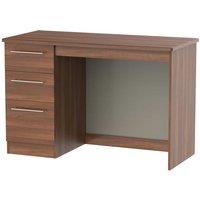 Ready Assembled Edina Desk Walnut, Brown