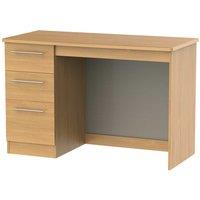 Ready Assembled Edina Desk Modern Oak, Brown