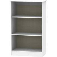 Ready Assembled Edina Bookcase Grey Matt, Grey