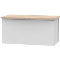 Ready Assembled Tilly Blanket Box Grey, Grey