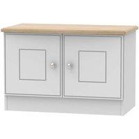 Ready Assembled Tilly Compact TV Unit Grey, Grey