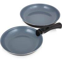 Tower Freedom 2-Piece Frying Pan Set, Grey