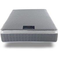 Hyder Living 3ft 1500 Pocket Pillow Top Eco Mattress, White