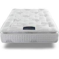 Hyder Living 3ft 2000 Pocket Pillow Top Eco Mattress, White