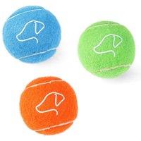 Zoon Pooch 6.5cm Tennis Balls - 3 Pack, Multi