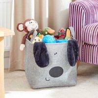 Zoon Pooch Dog Toy Tidy, Grey