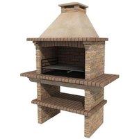 Callow Mediterran Stone Masonry BBQ, Brown