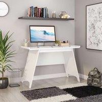 Teknik Towson Trestle Desk - White, White