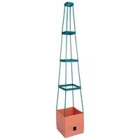 Garden Grow 4 Tier Self Watering Tomato Tower, Multi