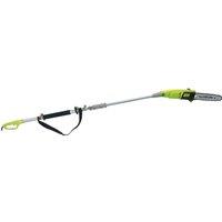 Garden Gear Electric Pole Extendable 600W Chainsaw With Angle Adjustment, Green