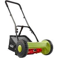 Garden Gear 30cm Manual Push Lawn Mower, Green
