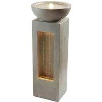 Garden Gear Serenity Garda Water Feature, Grey