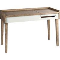 Teknik Giru Desk - Sonoman Oak Effect/White, Cream