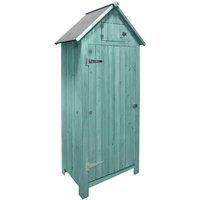 Airwave Tall Garden Storage Unit - Green, Green