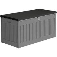 Airwave 72 Gal/270L Plastic Storage Box - Grey, Grey