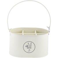 Fallen Fruits Bottle Carrier with Opener, White