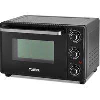 Tower T14043 23L Mini Oven - Black, Black