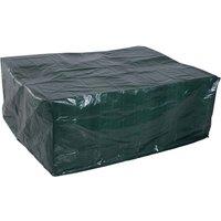 Outsunny Rectangular Protective Furniture Cover - Green, Green