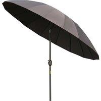 Outsunny 2.4m Round Parasol (base not included) - Grey, Grey