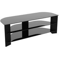 AVF Varano 130cm Black Corner TV Stand, Black