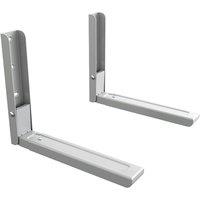 AVF Universal Microwave Wall Bracket - Silver