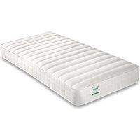 Bedmaster Ethan Coil Spring Quilted Low Profile Small Single, White