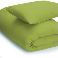 Easy Care Minimum Iron Duvet Cover Double Olive