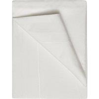 Egyptian Cotton 400 Thread Count Single Flat Sheet Ivory, Cream