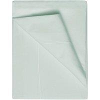 Egyptian Cotton 400 Thread Count Single Flat Sheet Thyme, Green
