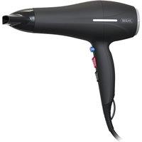 Wahl WL1050 2200W Ionic Smooth Hairdryer With Diffuser - Black, Black