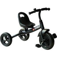HOMCOM Kids Plastic Tricycle Bike - Black, Black