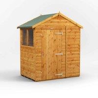 Power Apex 4' x 6' Garden Shed