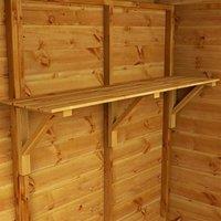 Power 6ft Shelving Kit, Brown