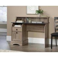 Teknik Office Farmhouse Desk Salt Oak, Brown