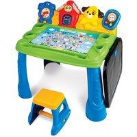 Winfun Smart Touch & Learn Activity Desk with Stool, Multi