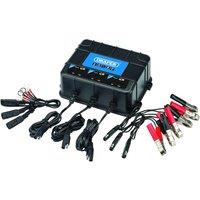 Draper 53172 6V/12V 3 Bank Charger Station, Blue