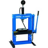 Draper 70538 10 Tonne Bench Press, Blue