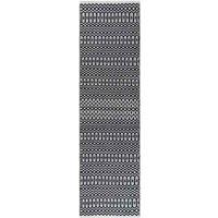 Asiatic Halsey Rug 066x240cm Black, Black
