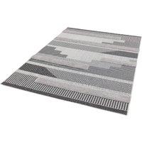 Asiatic Monty Rug 080x150cm Black And Grey Geometric, Black