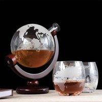 Connoisseur Creations Globe Decanter with Glasses Set