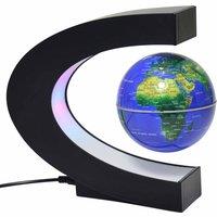 Ingenious Floating Globe, Black