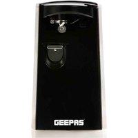 Geepas GCO63023UK 3In1 Can Opener Bottle Opener And Knife Sharpener - Black, Black