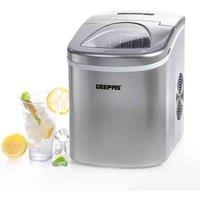 Geepas GIM63015UK Ice Cube Maker - Stainless Steel, Silver