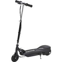 HOMCOM Folding Kids Electric Scooter 7-14 Adjustable Battery Power PU Wheels - Black, Black