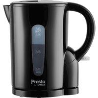 Tower PT10053BLK Presto 2200W 1.7L Electric Kettle - Black, Black
