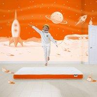 Jay-Be Simply Kids Foam Free Sprung Mattress Single, White