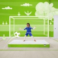 Jay-Be Simply Kids Anti-Allergy Foam Free Sprung Mattress Single, White