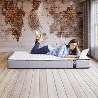 Jay-Be Benchmark S7 Tri-brid Eco Friendly Mattress Single, Grey