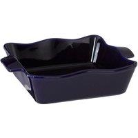 Premier Housewares Square Stoneware Casserole Dish - Blue, Blue